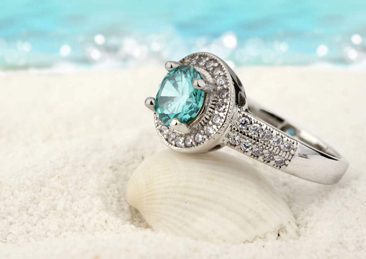 aquamarine ring