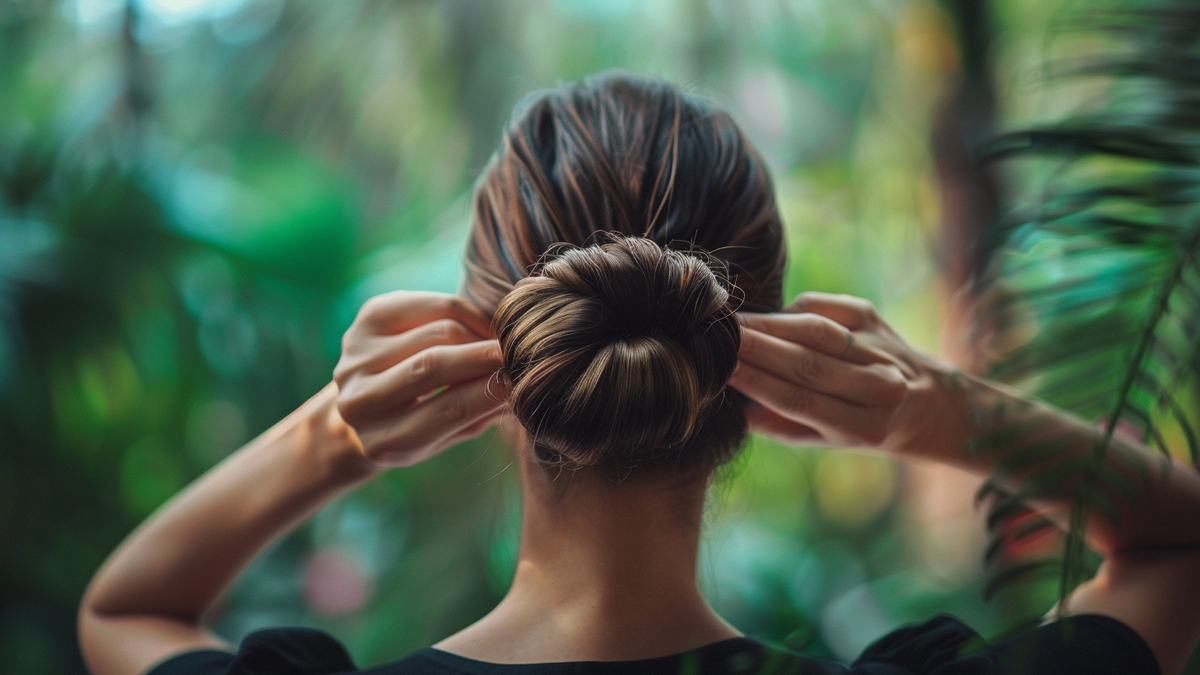 Wedding Guest: the Low Bun